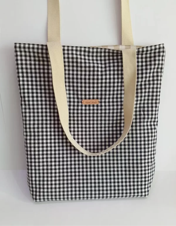 Bolso tote bag reversible