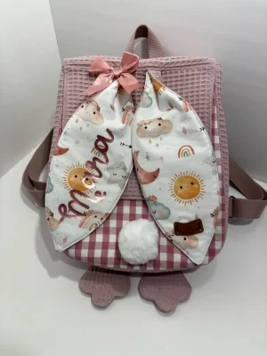 Mochila divertida conejito