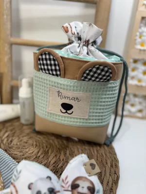 Neceser con cuerdas oso